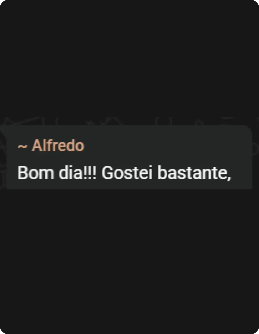 Depoimento de cliente TV Vet