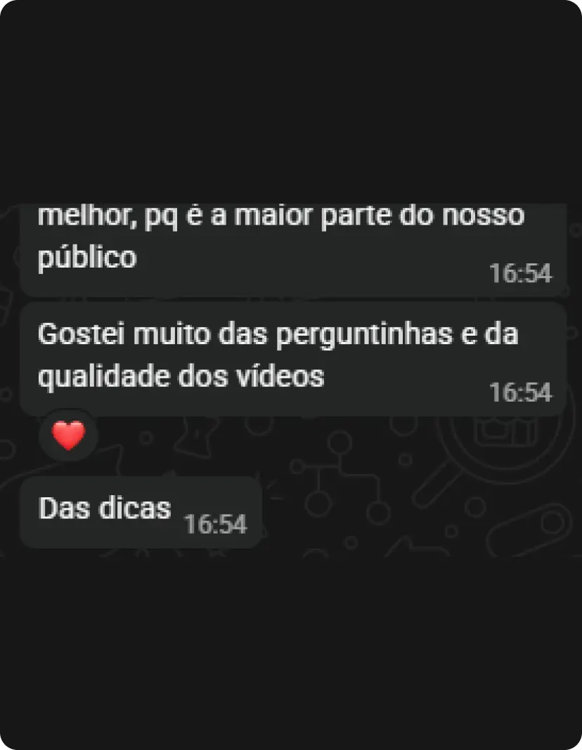 Depoimento de cliente TV Vet
